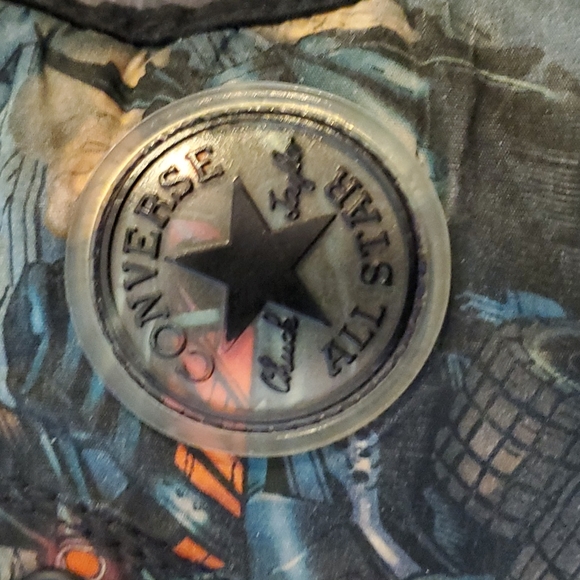 🦇 Converse X DC Comics BATMAN Chuck Taylor Hi Top Shoes - Picture 10 of 16